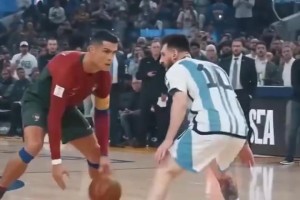 这位投篮这么准的美女，原来也是库里球迷~