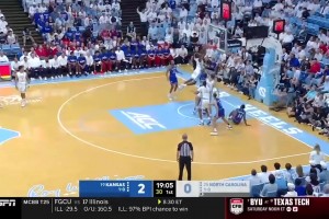 模版杰梅因·奥尼尔！凯莱布·威尔逊集锦，场均19.8分9.4板2.7助1.4帽1.5断